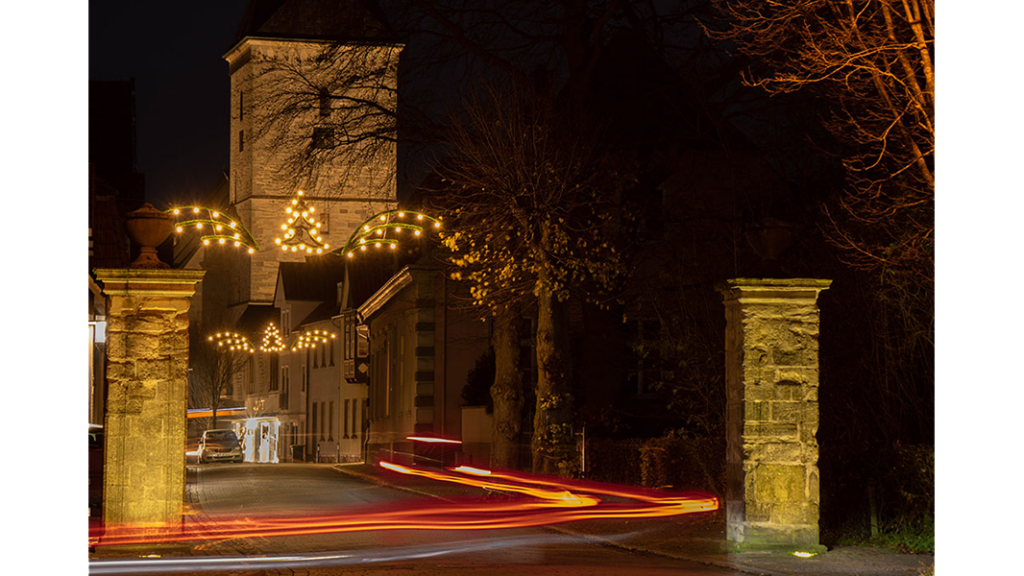 HJB Fotografie - Weihnachtliches Stadttor Horstmar